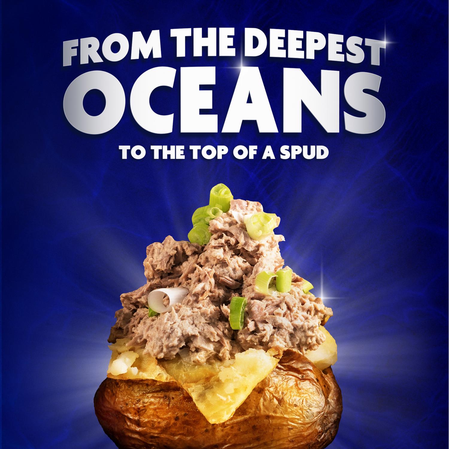 Princes tuna chunks in sunflower oil 4x145g tins, imported from the UK