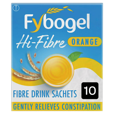 Fybogel Hi-Fibre Orange Granulat 10 Beutel Abführmittel Ballaststoffpräparat