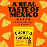 Gran Luchito lightly salted tortilla chips 170g, UK version