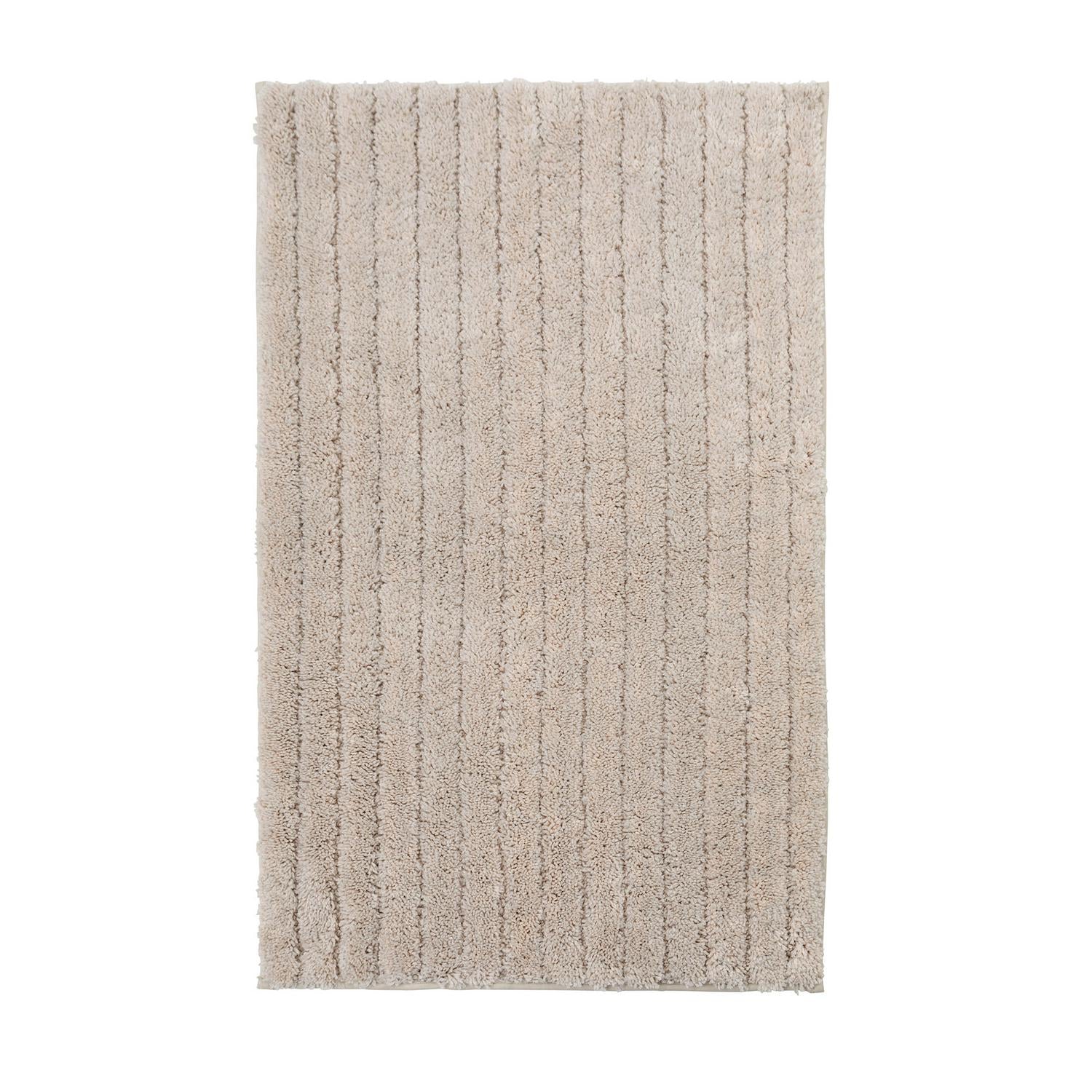 Habitat Ribbed Oatmeal Bath Mat, UK version