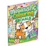 Curious Universe Megatastic Animals colouring book - British product