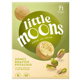 Little Moons honey roasted pistachio mochi ice cream 6x32g, UK version