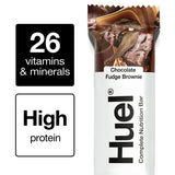 Huel Chocolate Fudge Brownie nutrition bar 55g - British product