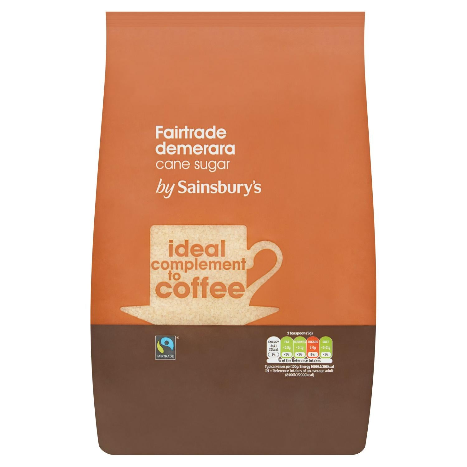 Sainsburys demerara cane sugar 2kg - British product