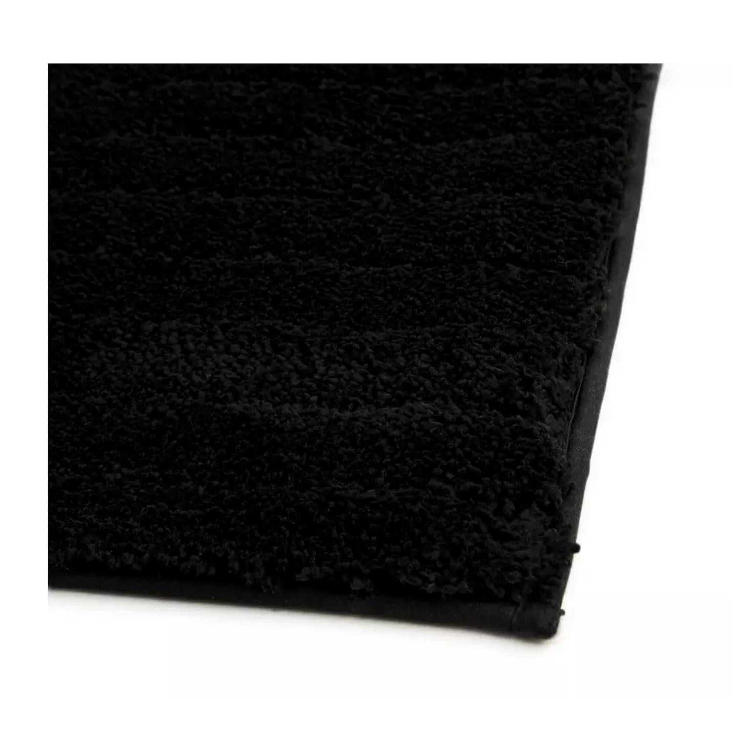Habitat black bath mat 80x50cm, UK version