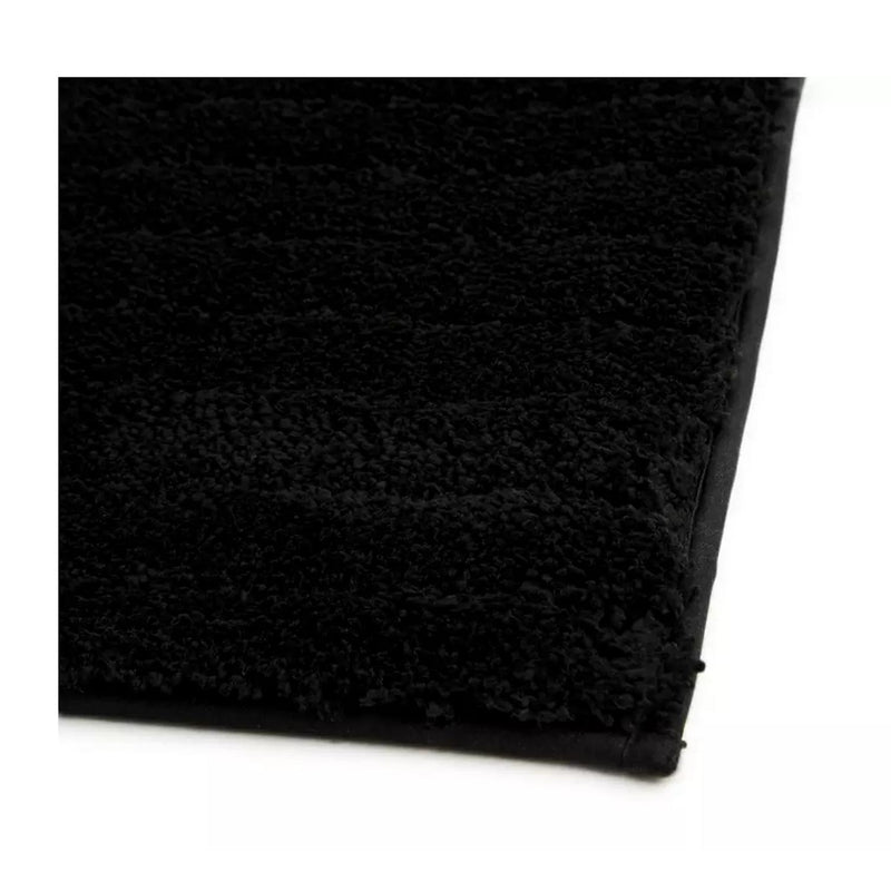 Habitat black bath mat 80x50cm, UK version