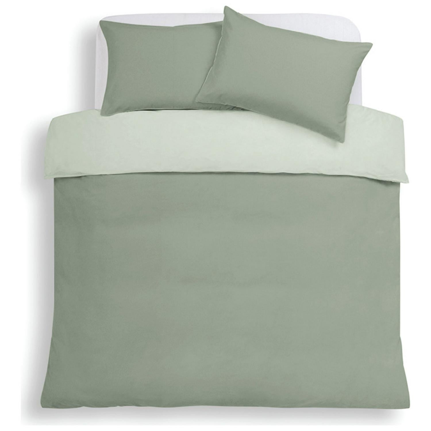 Habitat cord light green bedding set, imported from the UK