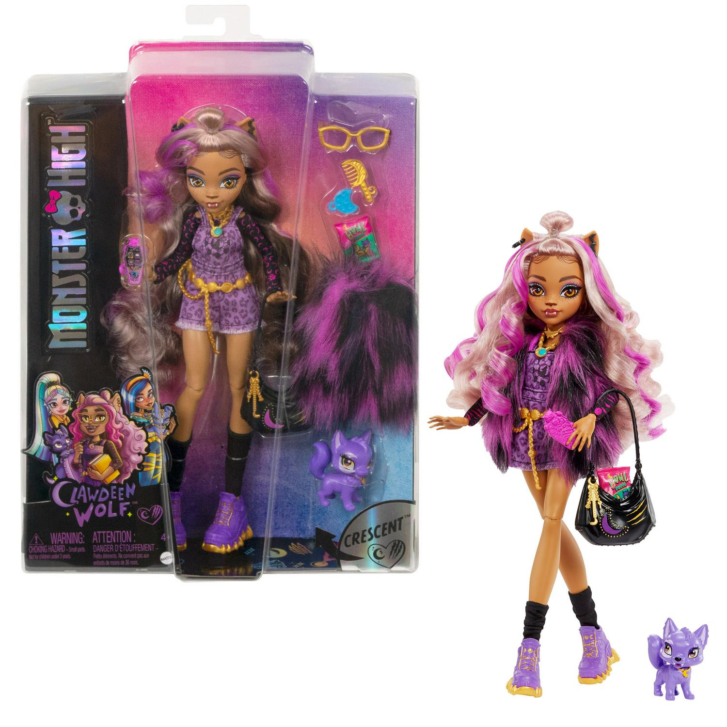 Monster High Fashion Doll Assortment Figure, imported from the UK