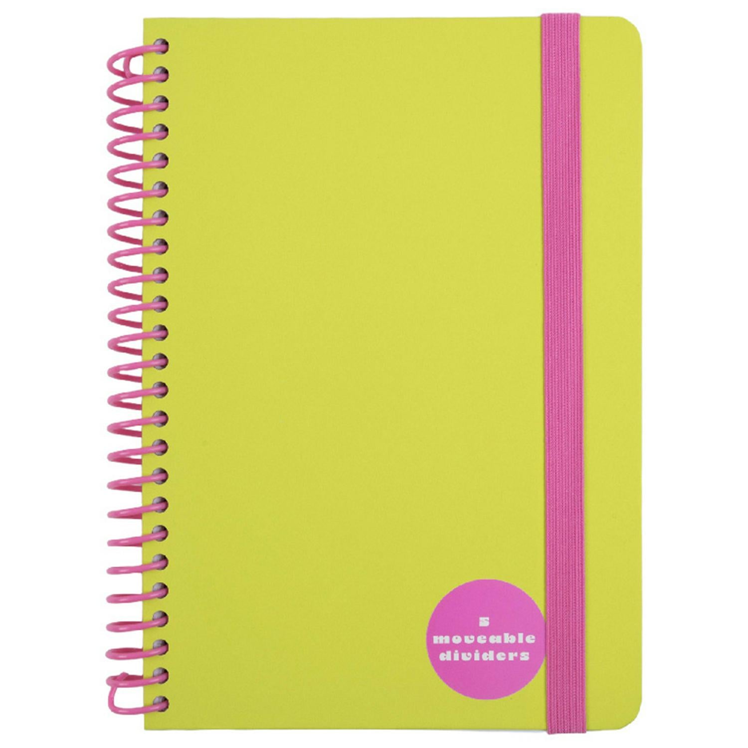 Sainsbury's A5 Project Book Yellow (British brand)