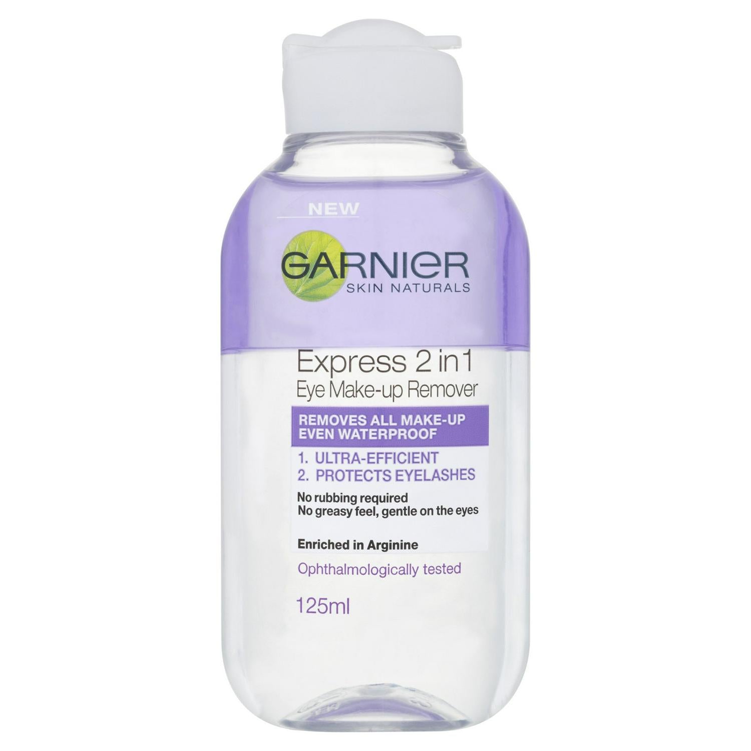 Garnier 2 In 1 Eye Make Up Remover 125ml, UK version