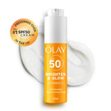 Olay Vitamin C Brighten Moisturiser 50ml, imported from the UK