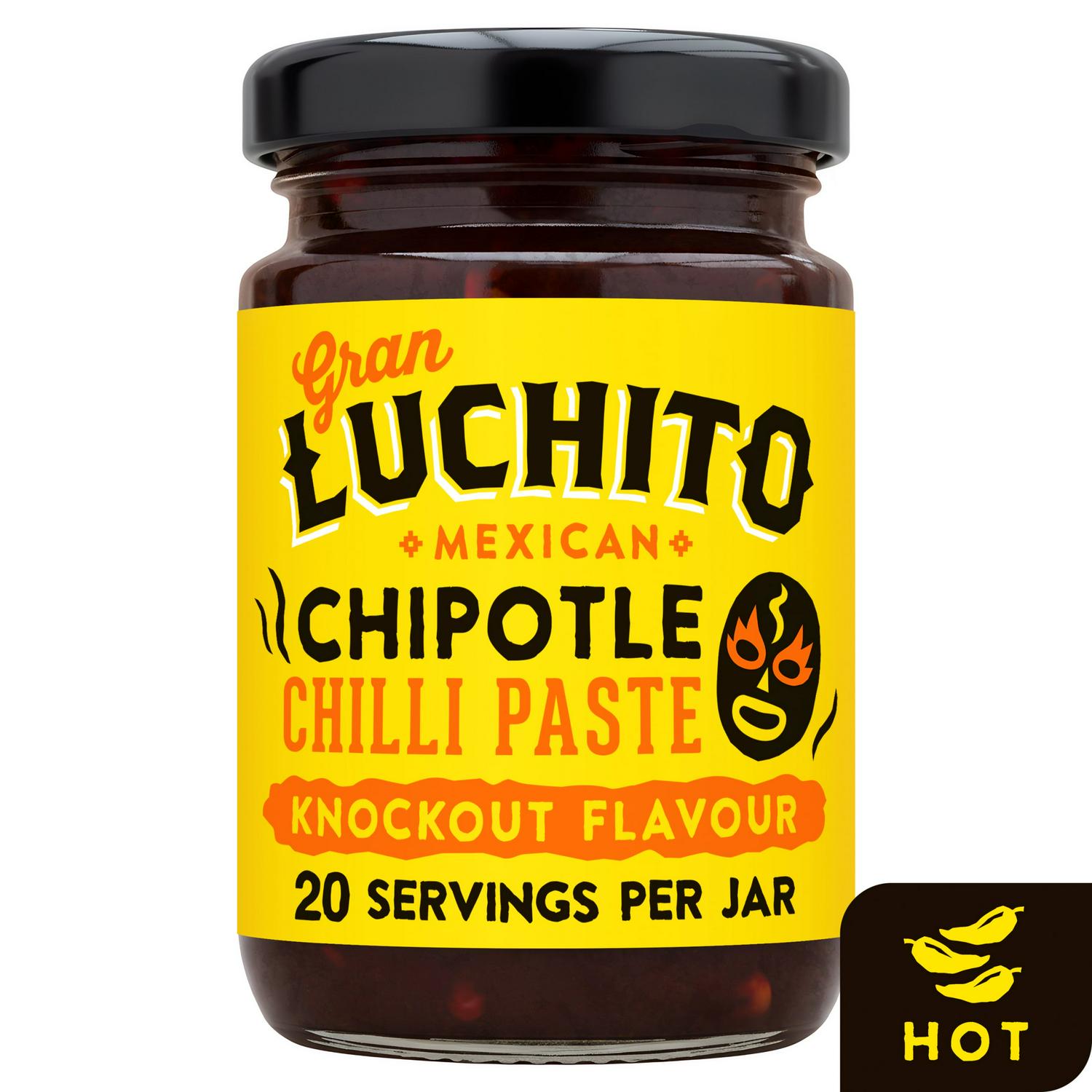 Gran Luchito chipotle chilli paste 100g, UK version