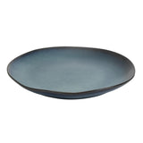 Habitat navy reactive side plate blue stoneware, imported from the UK