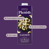 Plenish Organic Cashew Milk 1L (British brand)