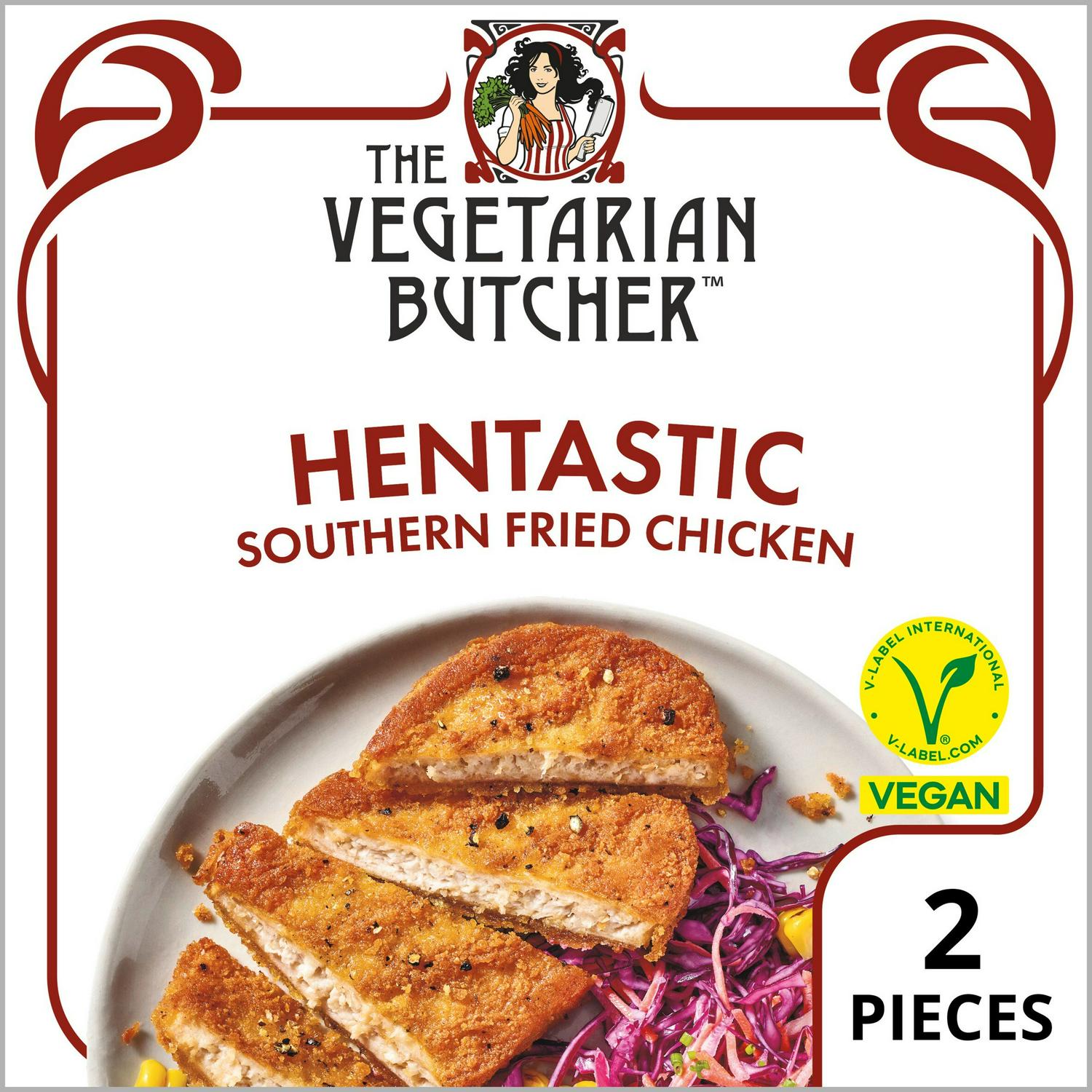 Vegetarian Butcher vegansk kyllingfilet Southern Fried 200g (britisk merke)