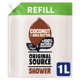 Original Source Tropical Coconut shower refill 1000ml, imported from the UK