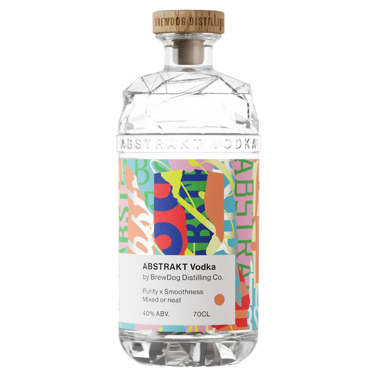Carbon Neutral Distilled Vodka 70cl for Smooth Sipping or Mixing