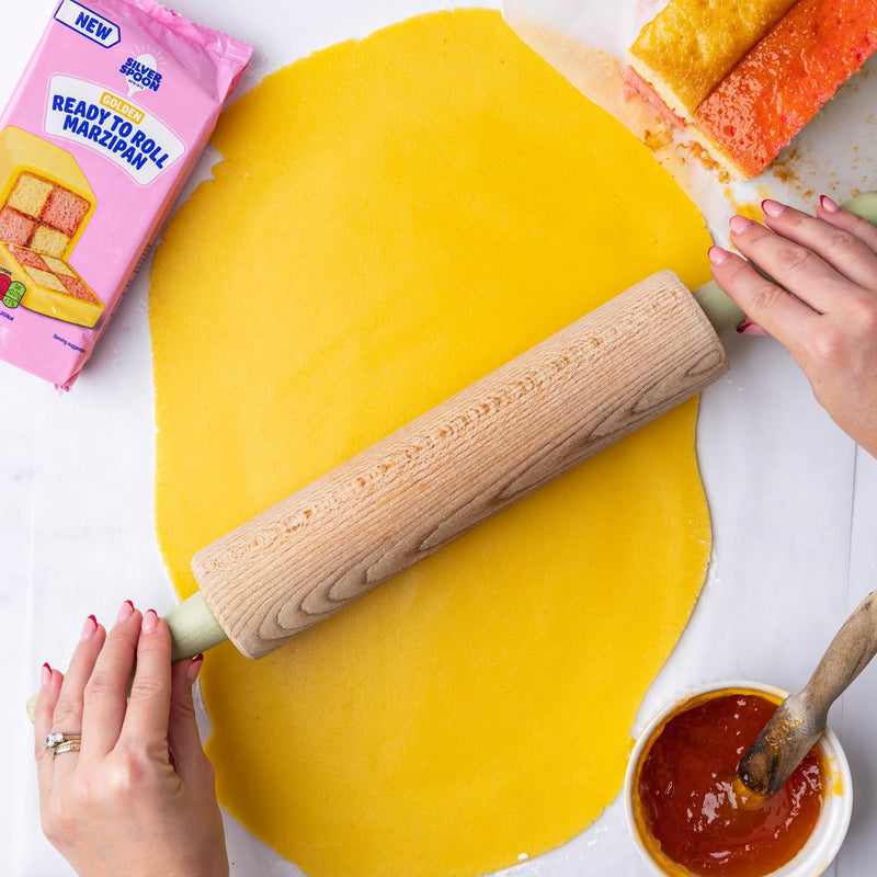 Silver Spoon Golden Ready To Roll Marzipan 500g (British brand)