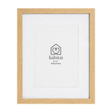 Habitat oak effect photo frame single mount 5x7 inch, UK version