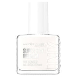 Maybelline nail lacquer Sheer White, imported from the UK
