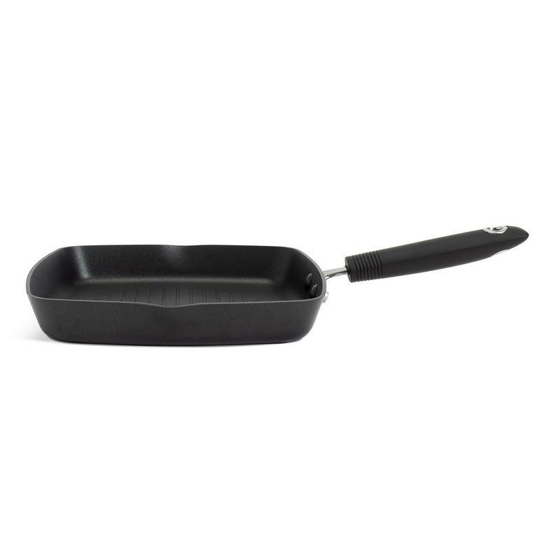 Habitat Black Aluminium Griddle Pan 24cm Non-Stick, UK version
