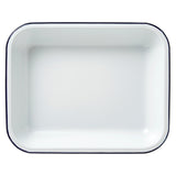 Falcon Rectangular Enamel Roaster 37cm Blue - British product