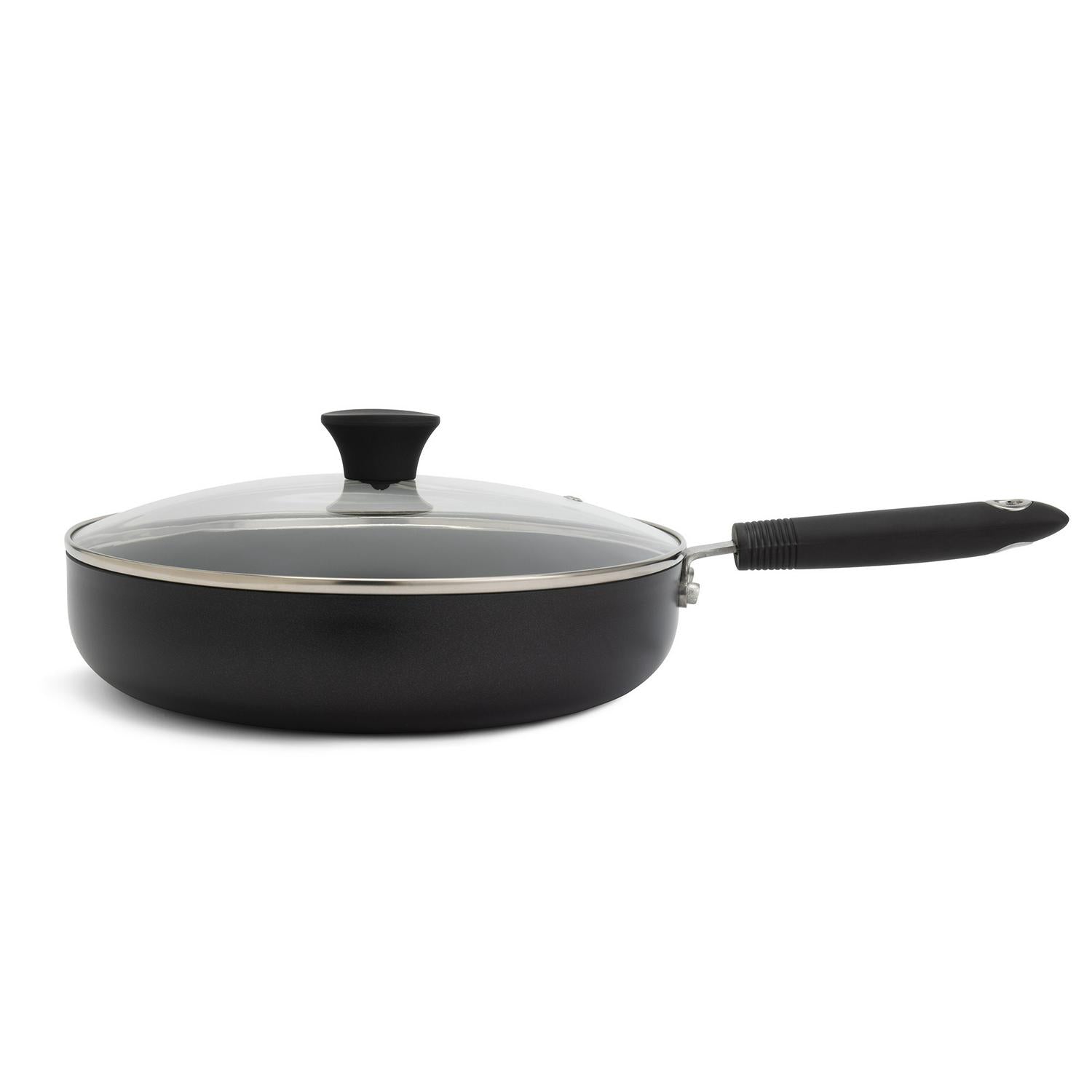 Habitat Aluminium Sauté Pan Black 28cm, UK version