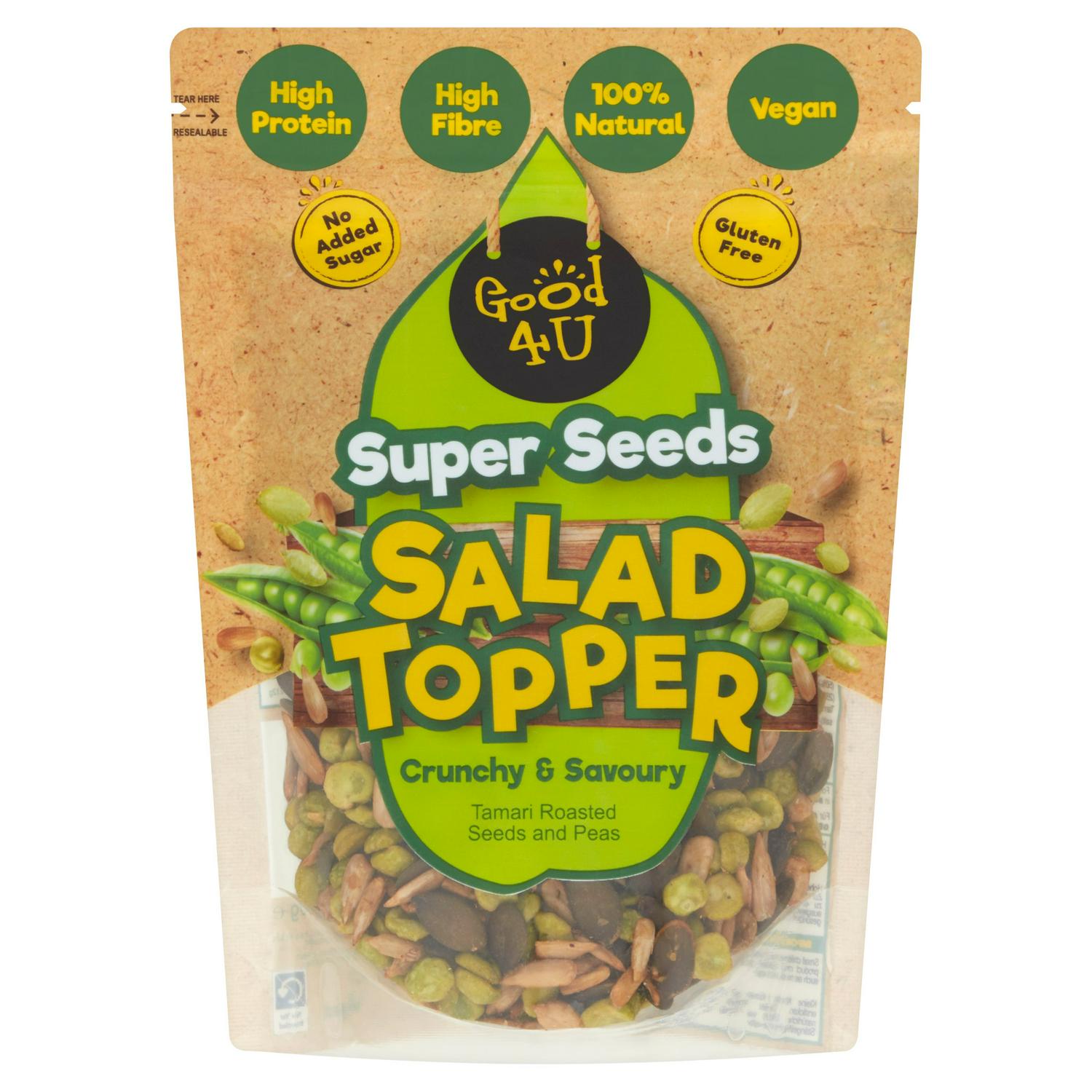 Good4U Protein Salat-Topping Mischung aus Samen 150g, UK-Version