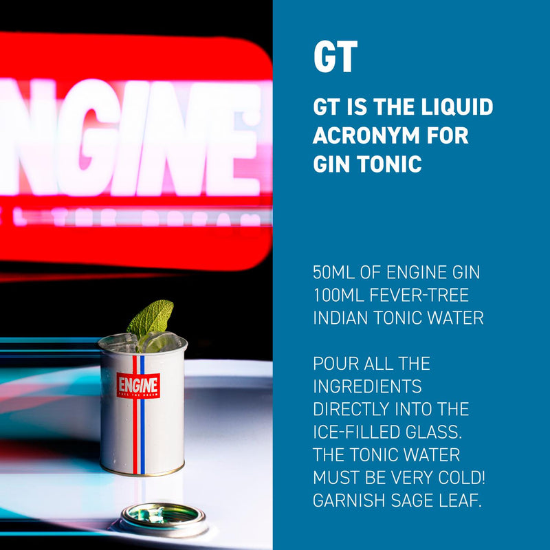 Engine organic Italian gin 70cl - British product