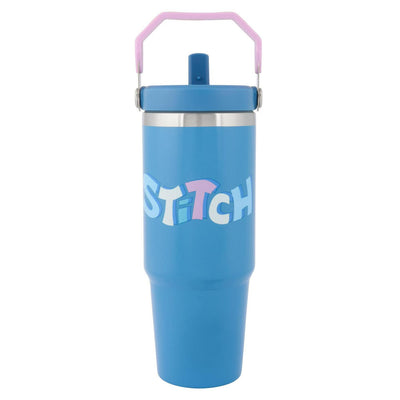 Sainsburys Disney Stitch كوب سفر بمقبض دوار من الفولاذ المقاوم للصدأ 900 مل - اشترِ عبر الإنترنت على McGrocer