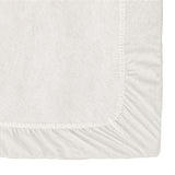 Habitat cotton rich plain fitted sheet cream, UK version