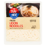 Sun Hee Fresh Udon Noodles 200g Japanese cuisine style (British brand)