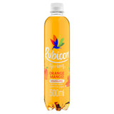 Rubicon Orange Mango Sparkling Water 500ml, imported from the UK