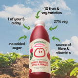 Innocent Cherry Beetroot Apple Spinach Smoothie 250ml, UK version