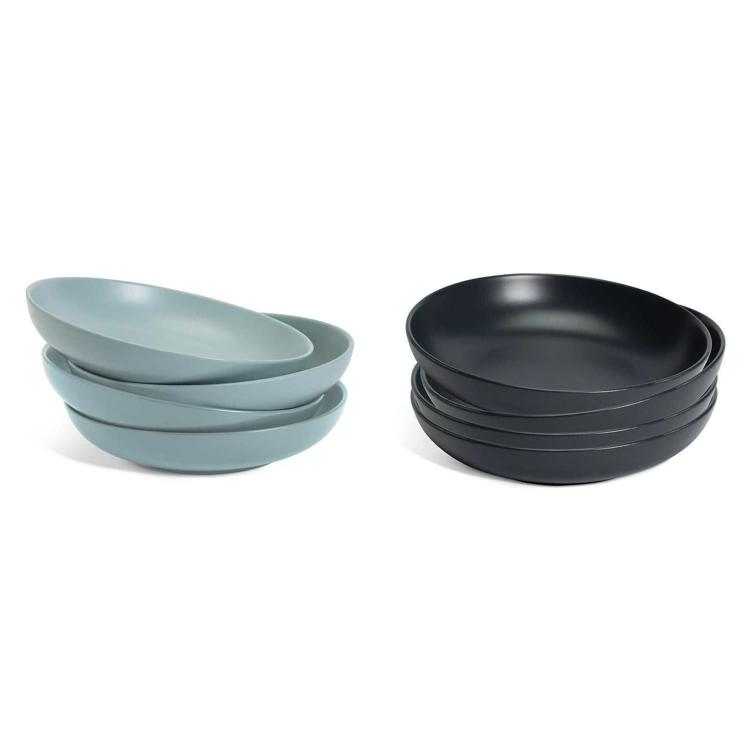 Habitat matte stoneware pasta bowl charcoal, UK version