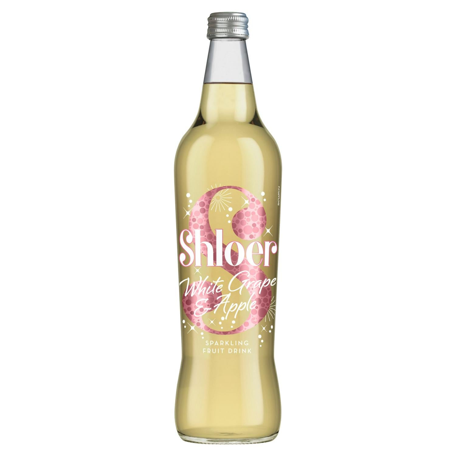 Shloer White Grape Apple Sparkling Drink 750ml (British brand)