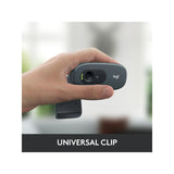Logitech C270 HD Webcam 720p video capture device, UK version