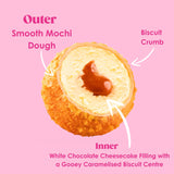 Little Moons cheesecake bites caramelised biscuit white chocolate 120g, UK version