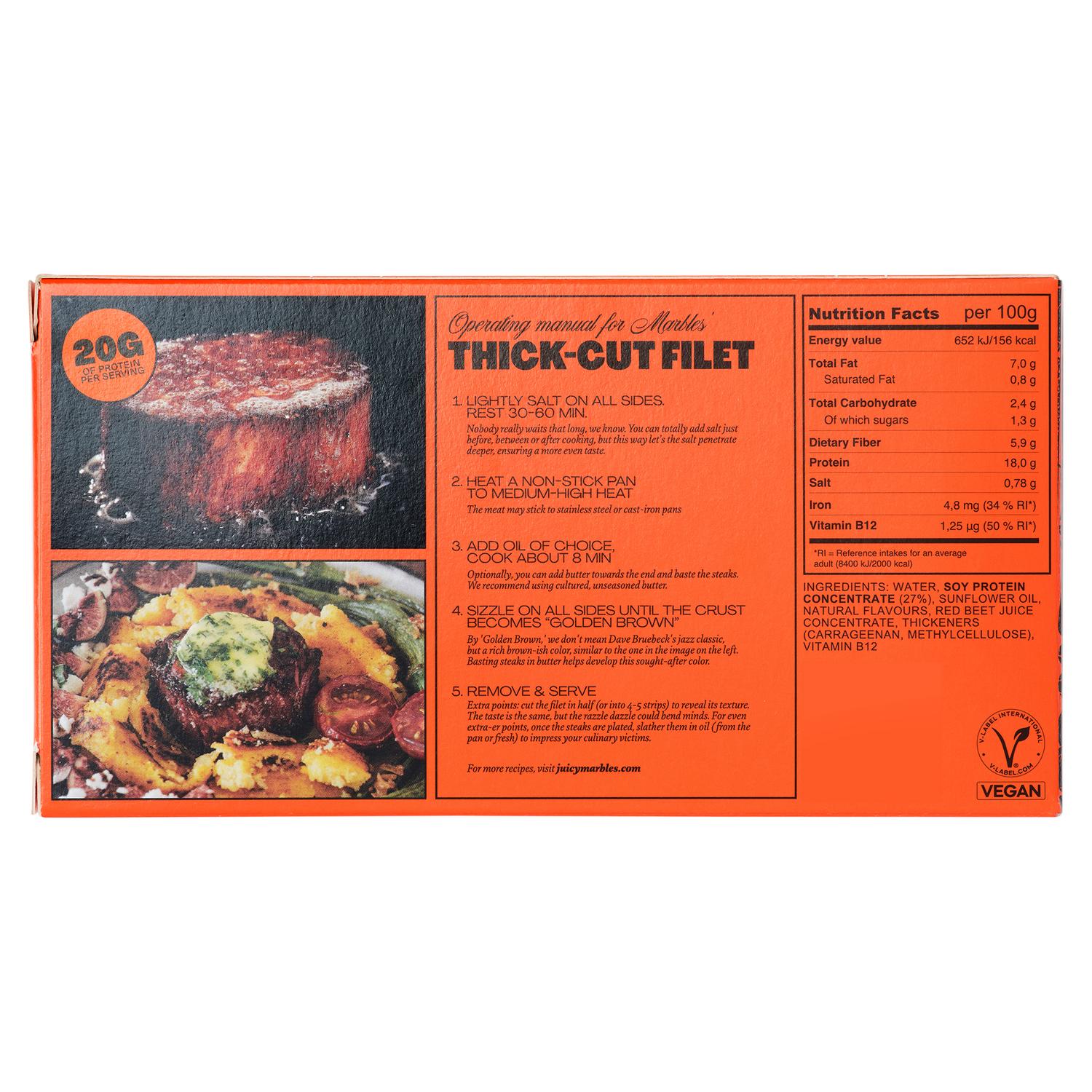 Juicy Marbles Thick Cut Filet 2x113g