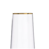 Habitat gold rim prosecco champagne flute, UK version