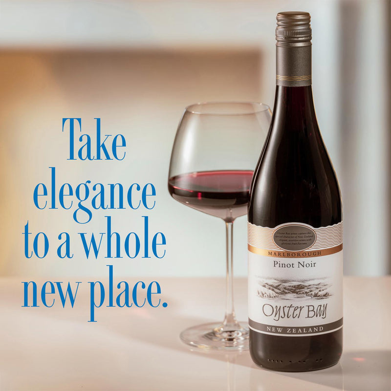 Oyster Bay Pinot Noir red wine 75cl, UK version