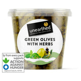 Unearthed Green Olives with Herbs 342g