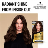 Ammonia-Free Permanent Hair Color in Chocolate Brown with Oil Nourishment for 100% Grey Coverage