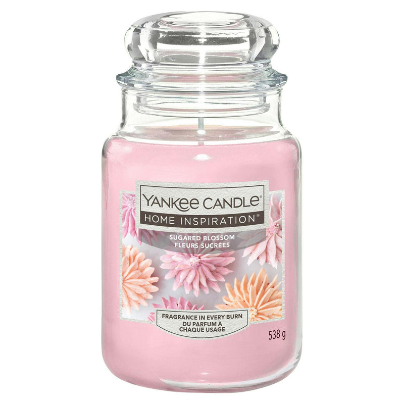Yankee Candle jar candle Sugared Blossom 16.8cm (British brand)