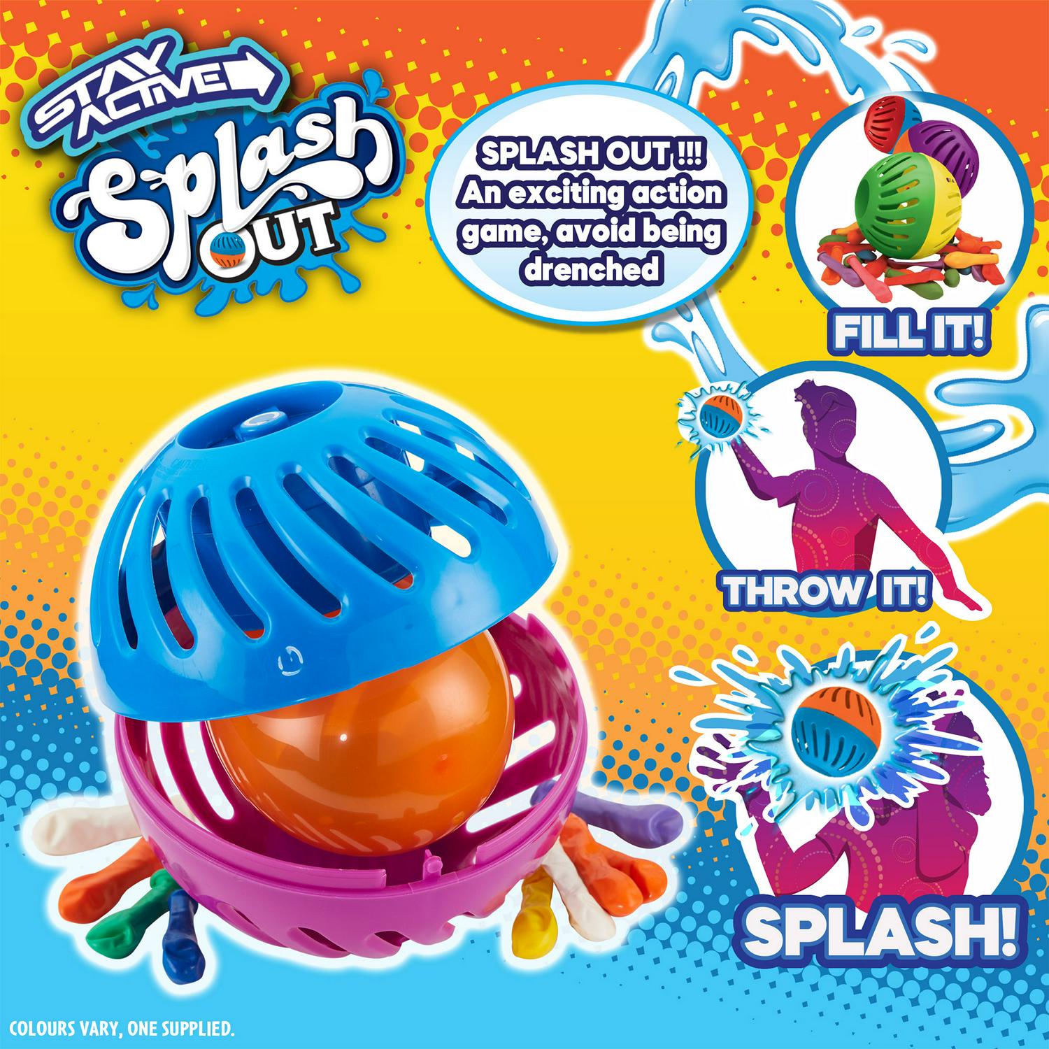 Splash Out Water Catching Game 16x18cm (British brand)