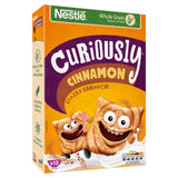 Nestle Curiously Cinnamon Cereal 375g, imported from the UK