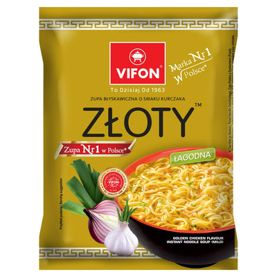 Vifon Golden Chicken Instant Nudelsuppe 70g