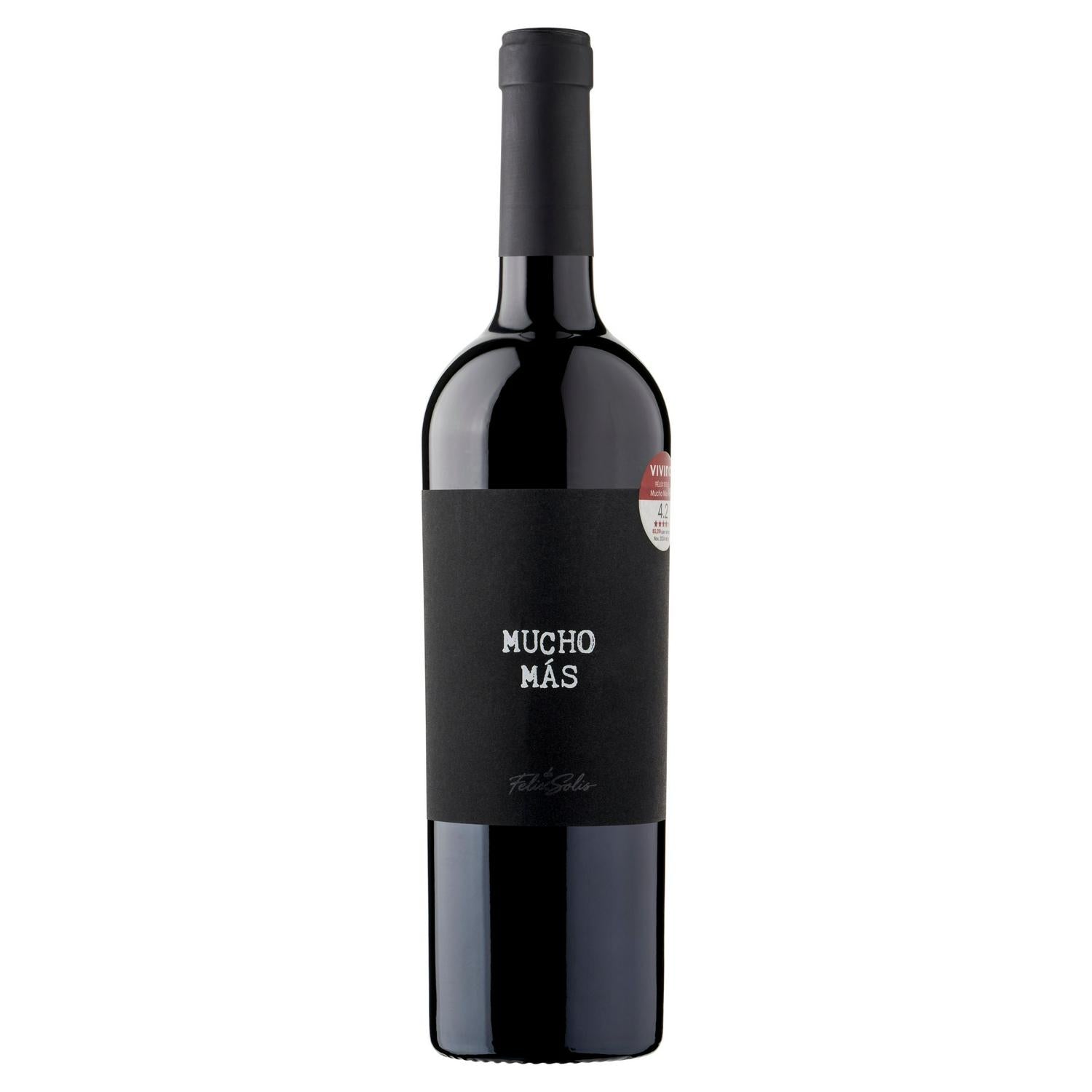 Mucho Mas Vino Tinto red wine 75cl, imported from the UK