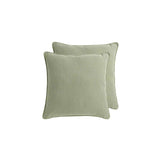Habitat Herringbone Cushion Cover Moss Green 43x43cm , UK version