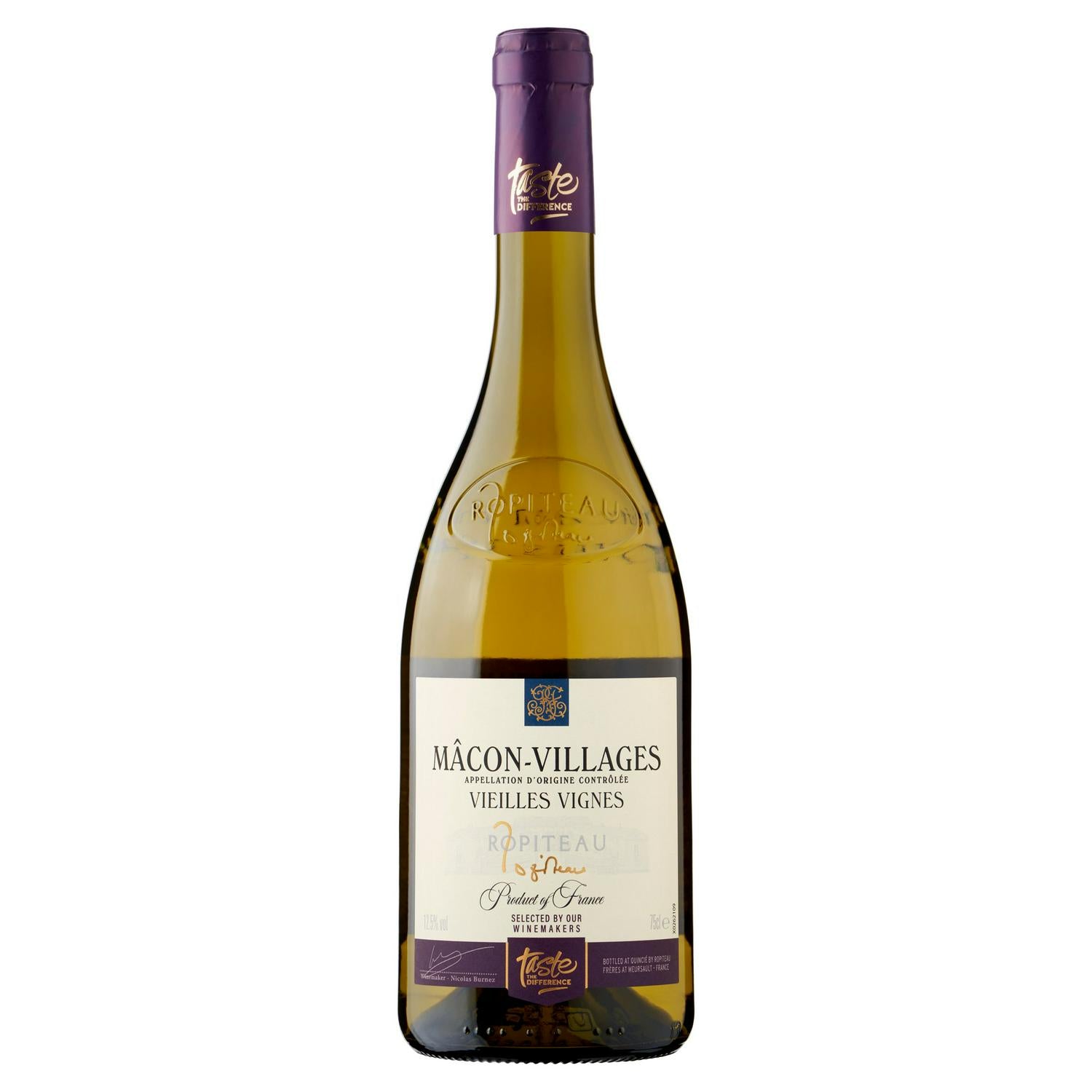 Sainsbury's Macon Villages White Wine Taste the Difference 75cl (British brand)